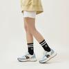 MLB Chunky Jogger Stoff Retro Trend Rutschfest Langlebig Leicht Erhöhte Höhe Niedrige Sohle Dad Shoes Unisex Sneaker Hellblau 3ASXX111N-07BLL