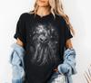 Vintage Halloween Haunted House Shirt, Gothic Pumpkin Scarecrow Tee