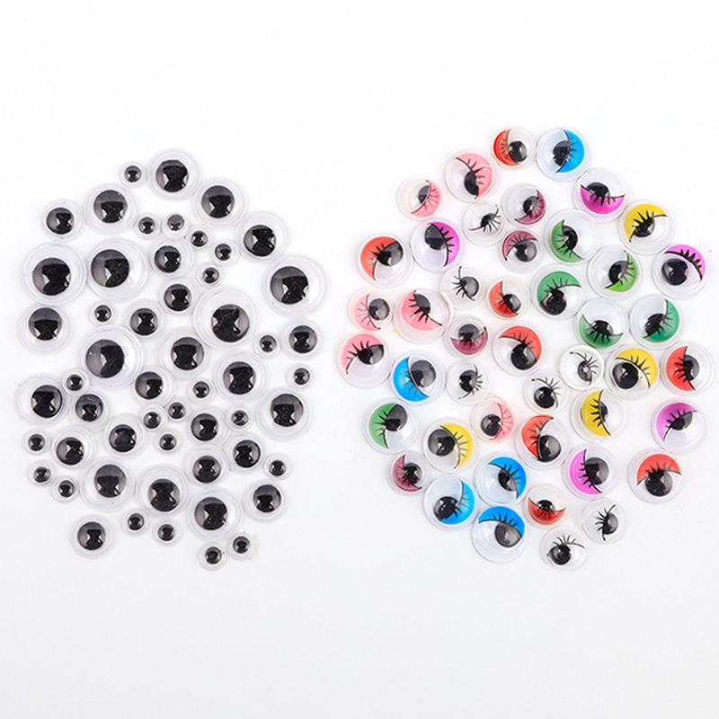 Movable Eyes Plastic with Adhesive Festival Gathering Gift Giving Party Favors Children Day Christmas Halloween DIY Crafts TMZ