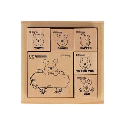 Stationery Disney Stamp Assortment Winnie the Pooh Message S3223035 Sun-Star