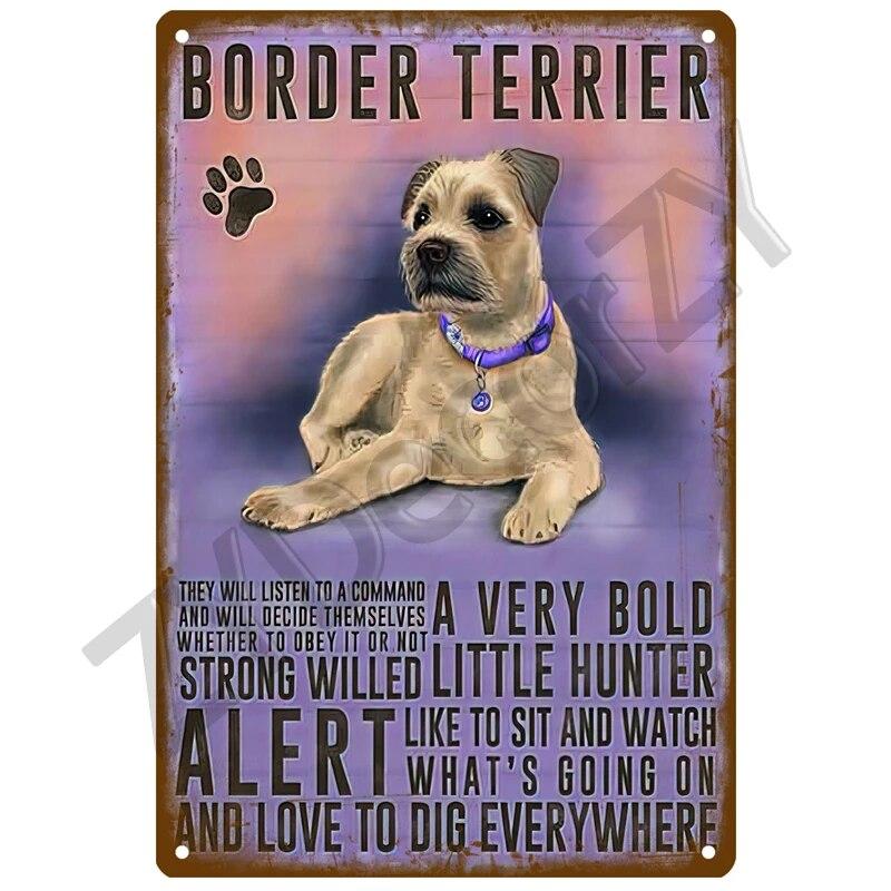 Beagle Plaque Metal Sign Vintage For Door Tin Sign Home Interior Paintings Mancave Wall Posters Room Decoration Decor Art Plates