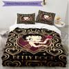 3pcs Duvet Cover Set (1*Duvet Cover + 2*Pillowcase, Without Core), Betty Boop Art Print Soft All‑Season Bedding Set, Home Bedroom Decor Gift