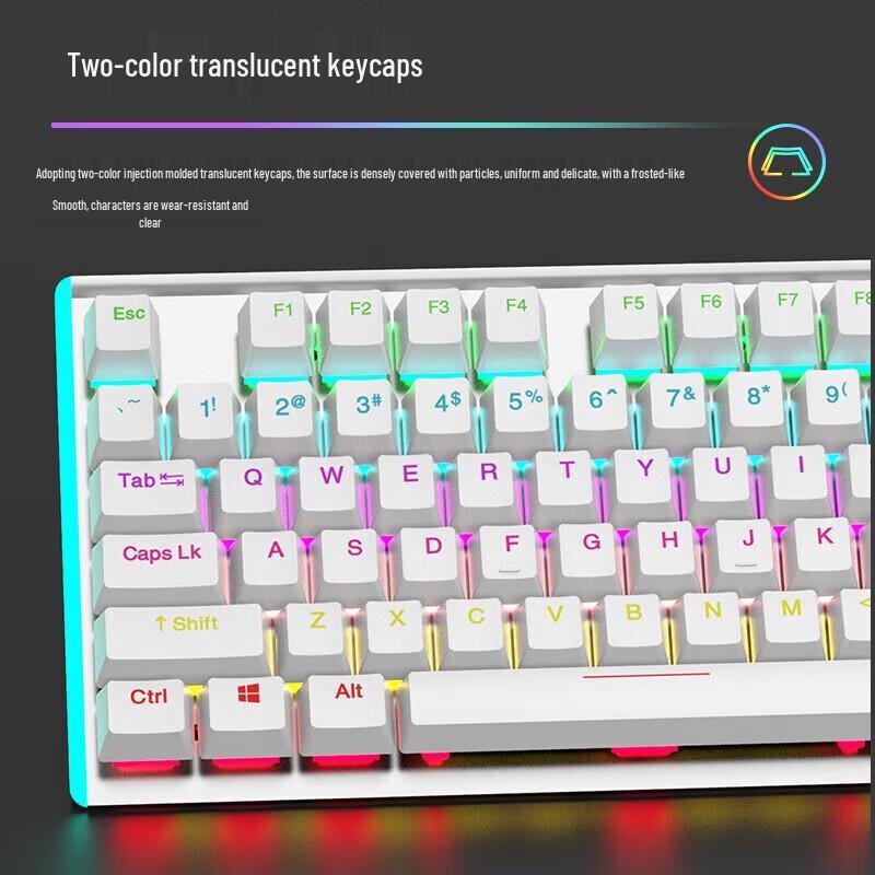 DAREU LK165 104-Key Wired Mechanical Gaming Keyboard