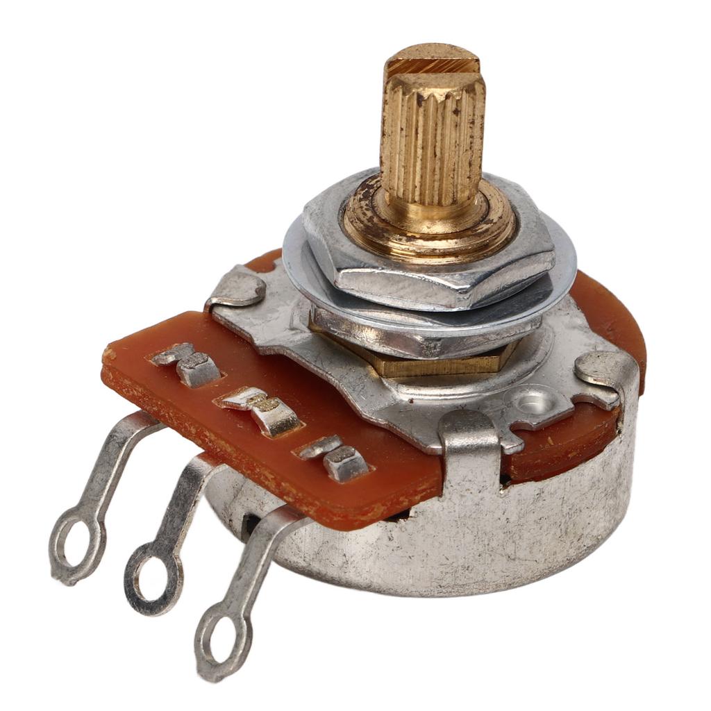 Guitar Potentiometer Metal Short Shaft Potentiometer for Electric Guitar Bass B250K