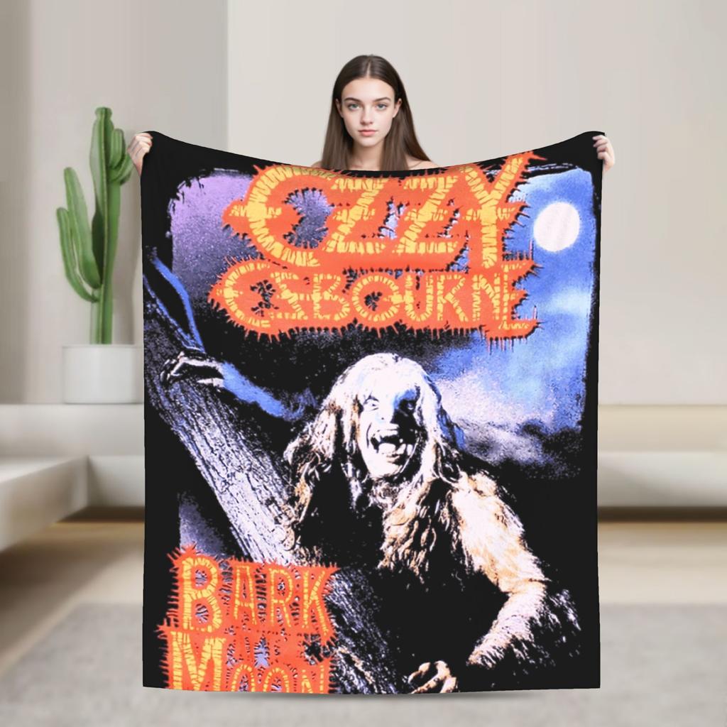 Ozzy Osbourne Blanket Quality Soft Bedding Throws Autumn Kids Bedroom Fluffy Bedspread