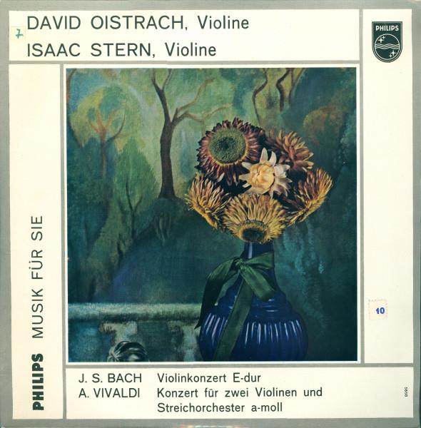 

10inch Record DAVID OISTRACH ISAAC STERN Violinkonzert Edur Konzert Fur Z G05650R Philips Classical Used