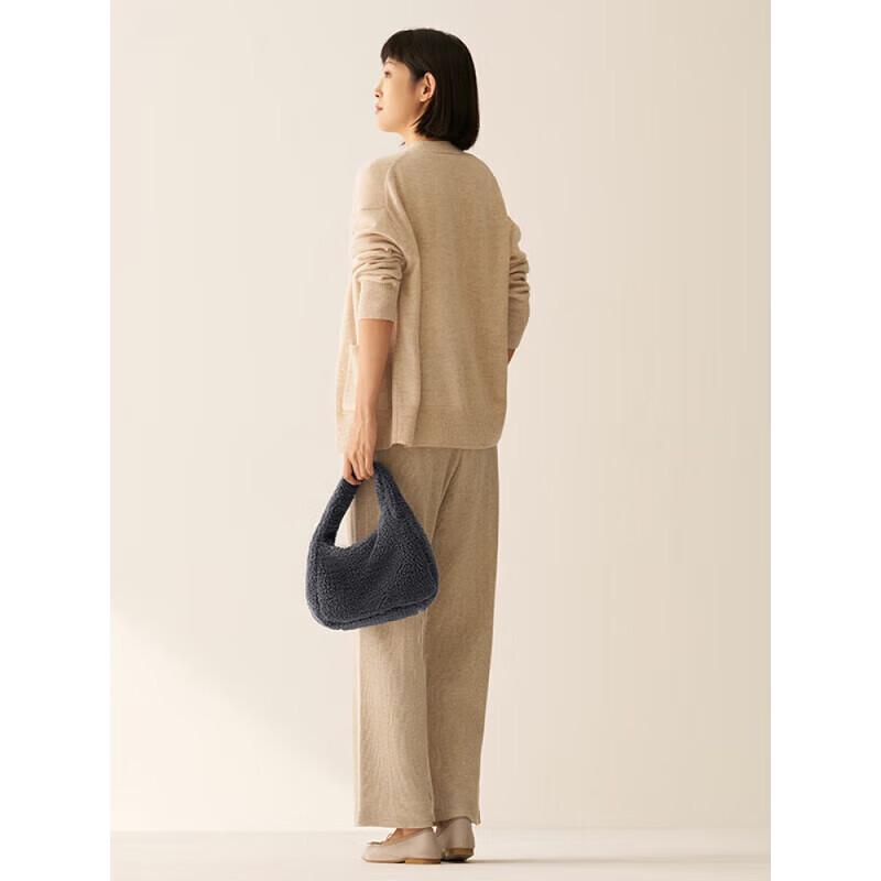 MUJI OBP Recycled Fleece Handbag