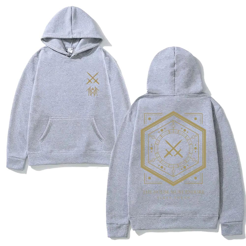 Funny EVEN IN ARCADIA  HOUSE VERIDIAN Hoodie Grunge Fall Asleep and Band Graphic Clothes Sleep Token Same Style Hooded High Quality Men women clothing