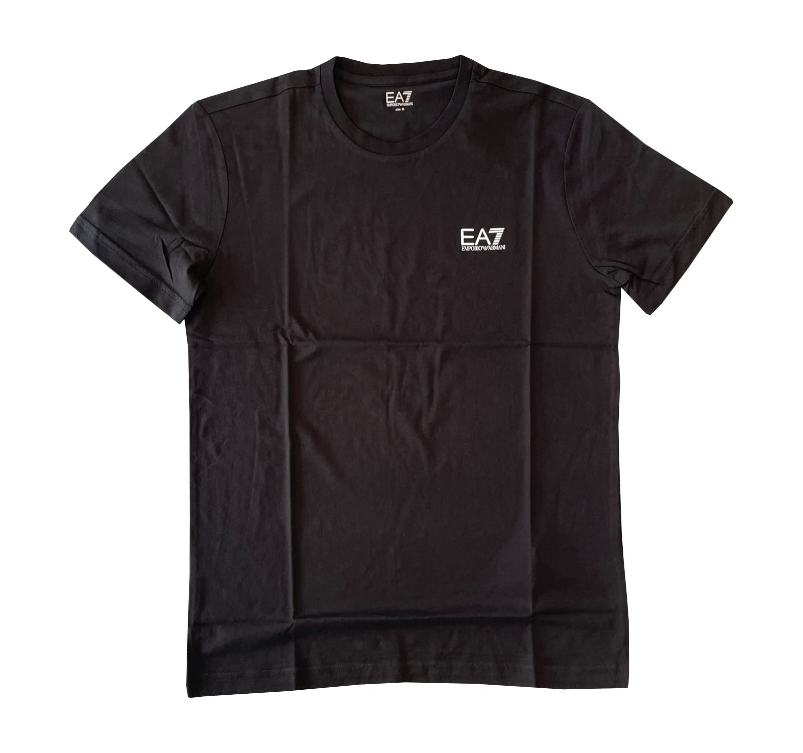 

Emporio Armani EA7 8NPT51 1200 Men s Short Sleeve T-Shirt, Black, Size S [Parallel Import]