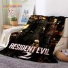 Horror Games R-Resident Evil Soft Flannel Blanket for Beds Bedroom Sofa Picnic,Throw Blanket for Cover Outdoor Leisure Nap Gift