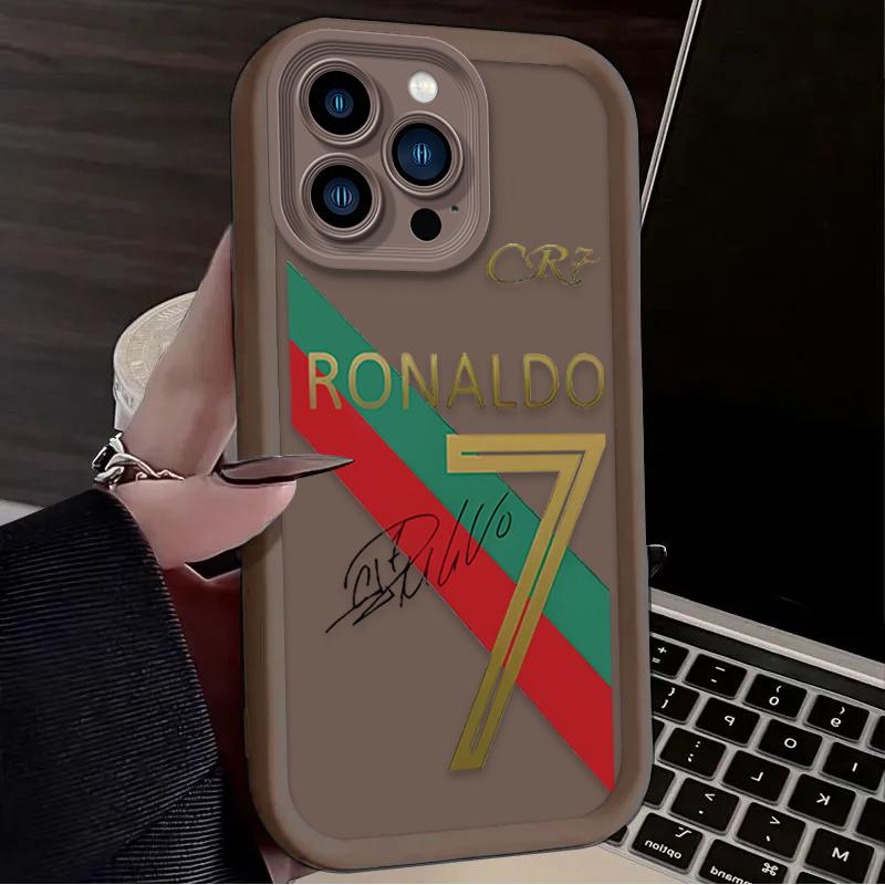 Football Number 7 Phone Case For Samsung Galaxy A17 A07 A06 A26 A16 A06 A35 A55 A25 A05s A15 A54 A34 A36 A24 5G Soft Back Cover