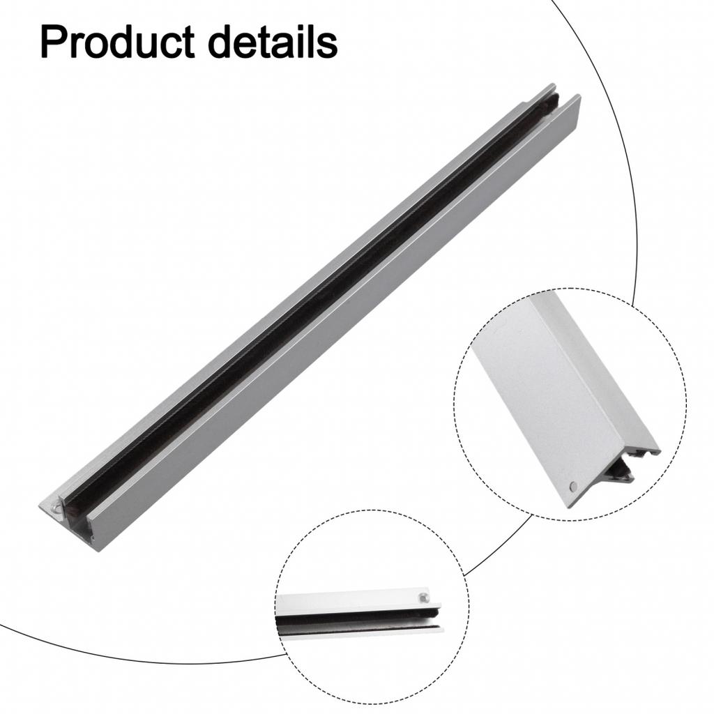 Easy Installation Process Glass Sliding Door Rail Noise Reduction System