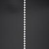 30m/roll 5mm Artificial Pearl DIY Ornaments Beads Curtain Wedding/Festival Party Decor Beige