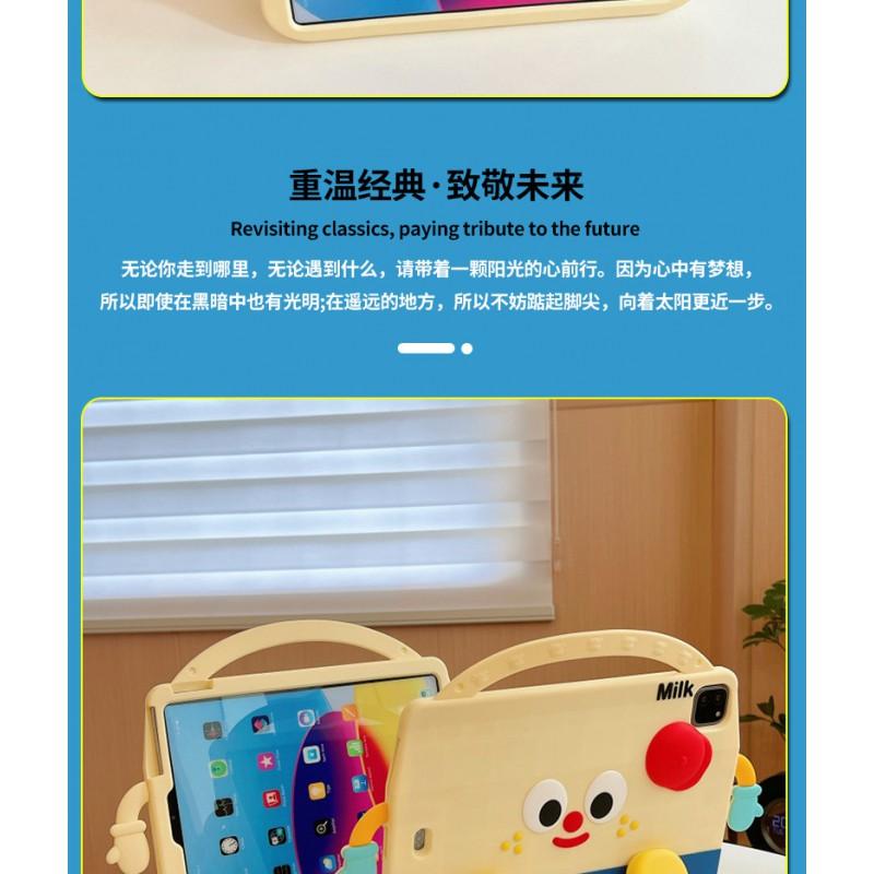 Cartoon Silicone Case MatePad 11 11.5 11.5s Air SE With Rotating Stand Shockproof Full Cover No Stylus Slot