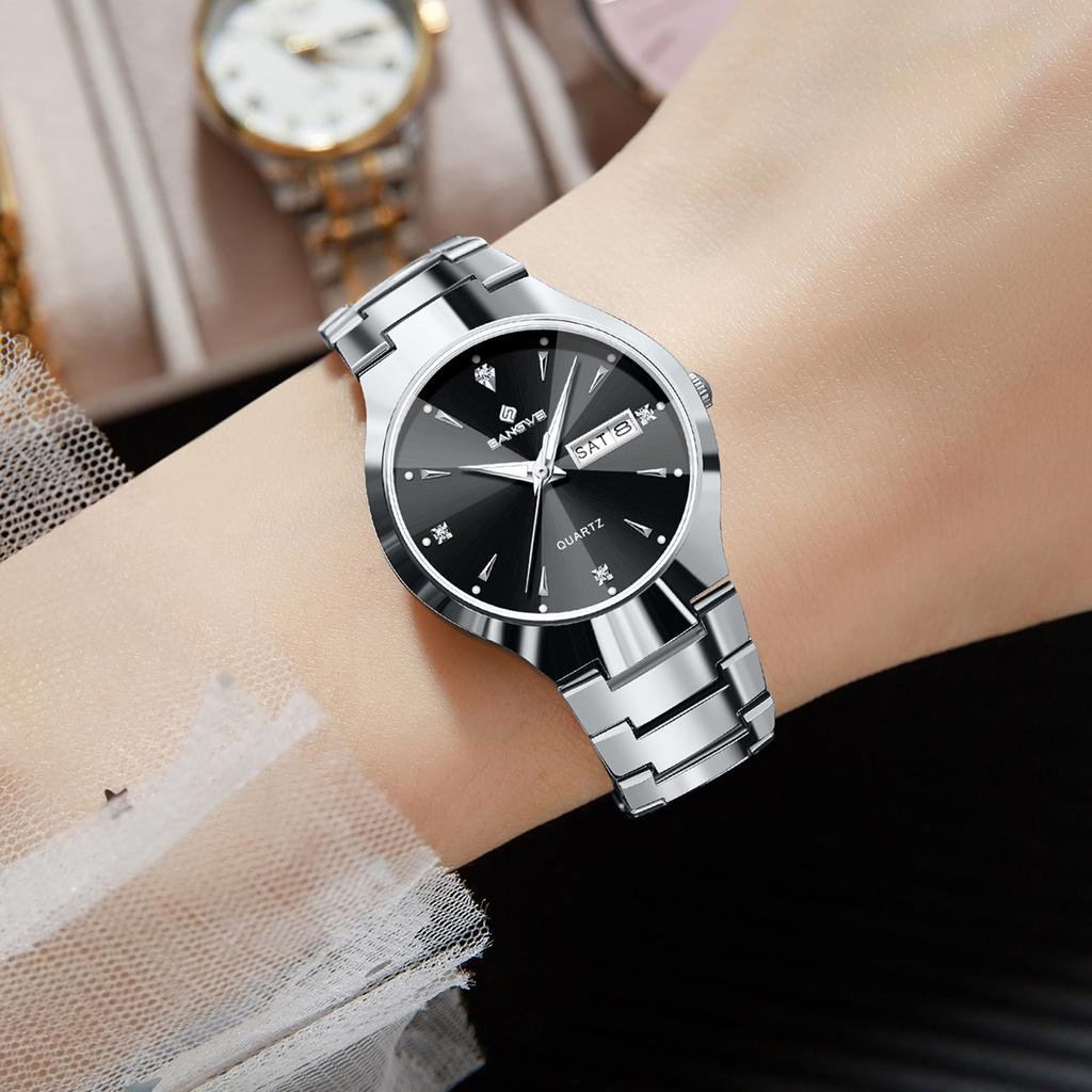 BANGWEI Watch for Women Fashion 30M Waterproof Luminous Elegant Casual Calendar Ladies Wrist Watches Business Formal Gift Clock