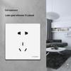 STOSIBN White 10A 5-Hole Wall Socket
