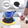 6 Inch Pneumatic Orbital Sander Air Sanding Machine 10000rpm Air Palm Random Orbital Sander for Car Wood Metal Sanding Polishing