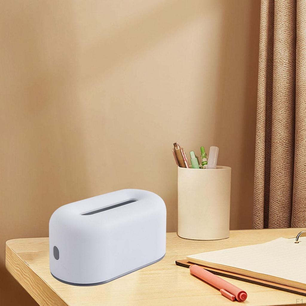 Elegant Plastic Tissue Box Holder for Bathroom Vanity Decor