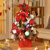 Christmas Tree Home Set Christmas Decorations Desktop Creative Ornaments For Desks And Dining Tables
