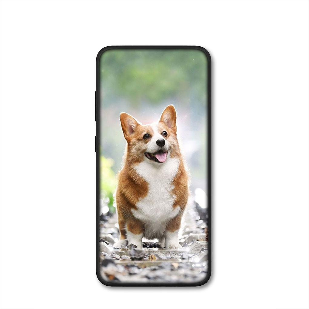 Dog Cute Corgi Cover Phone Casing for Xiaomi Redmi Note 12 11 10 9 Pro 9S 10S 11S 9A 9C NFC 9T 10A 10C 12C Soft Case