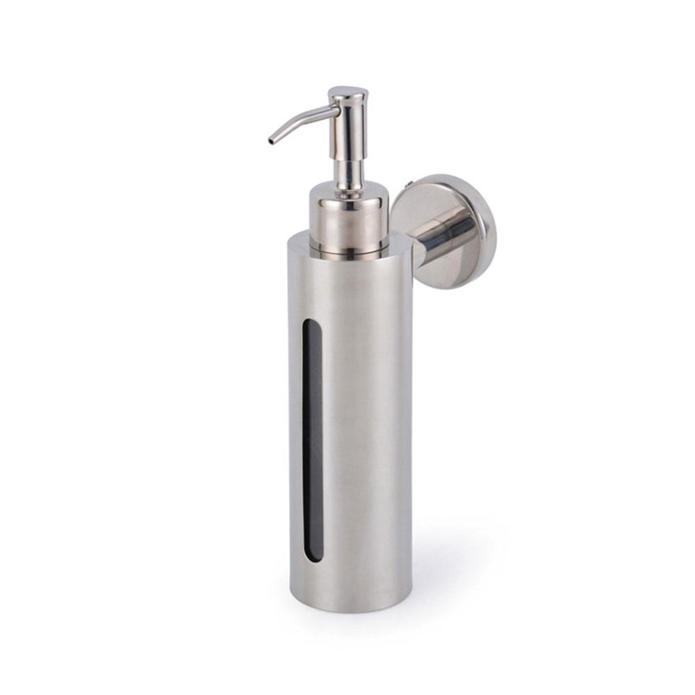 Lockable Soap Dispenser Holder Wall Mounted 200Ml Hotel Manual Shampoo Liquid Soap Dispenser With Key Lock Manual Single