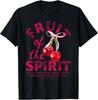 Fruit Of The Spirit Christian Coquette Pink Bow Cherries T-Shirt Unisex T-Shirt