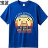 Breathable Boys Crew Neck Tshirt Fashion A Day Without Video Games Is Like Just Kidding I Have No Idea Basic Teenagers Tshirt