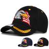 1Piece Unisex Us Eagle Embroidery Baseball Cap Outdoor Adjustable Sunscreen Leisure Hat Spring Autumn Travel Tourism Vacation