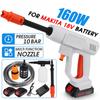 88VF High Pressure Cordless Washer Spray Water Jet Car Water Gun Car Wash Cleaning Machine with Battery