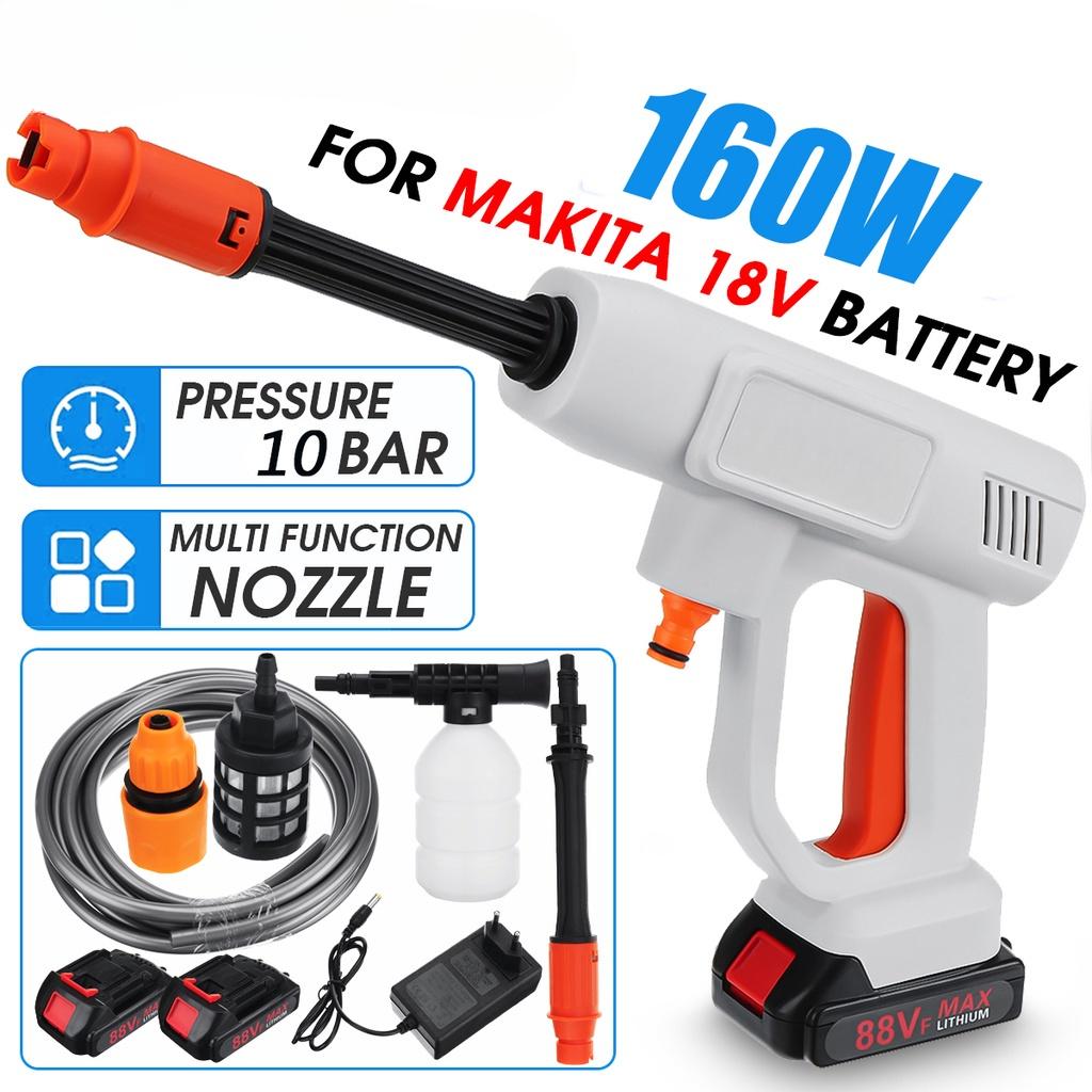 

88VF Мойка высокого давления аккумуляторная, распылитель воды, водяная струя, пистолет для воды для автомобиля, машина для мойки автомобиля, с аккумулятором Only machine