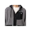 Vans Patchwork Vintage Zip-Up Hoodie Men Jackets Gray VN000FBXAF1