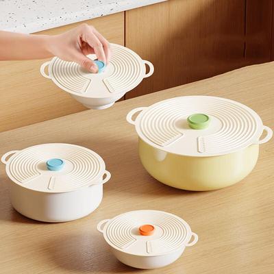 Silicone Multi-Size Food & Microwave Cover Set