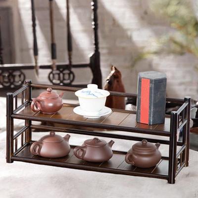 Tabletop Display Rack Shelf Organizer Multi Layer Ornament Decorative Teaware Spice Teatop