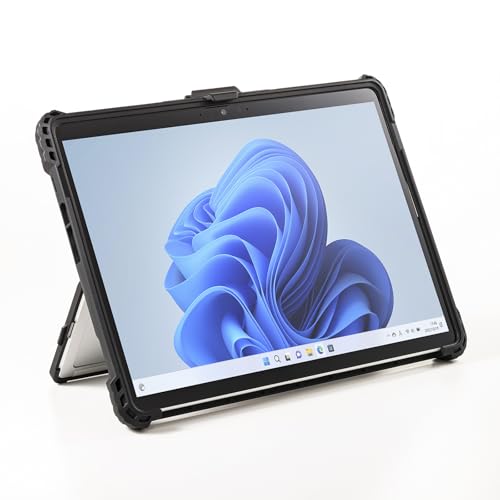 SANWA SUPPLY Shockproof Case for Surface Pro 11th Generation/10/9 (with Shoulder Strap) PDA-SF12BK