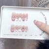 Pure Handmade Phototherapy Wear Armor Shell Girls Reusable Nail Art Patches