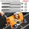 3Pcs/Set 4/5/6mm Chainsaw Sharpener 69HF Cylindrical Burr Stone File Chain Sharpening Grinding Head