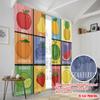 2pcs 2D flat printing Window Treatment Curtains The Fruit of the Spirit Polyester Without Electricity 0 Perfect for Decorations