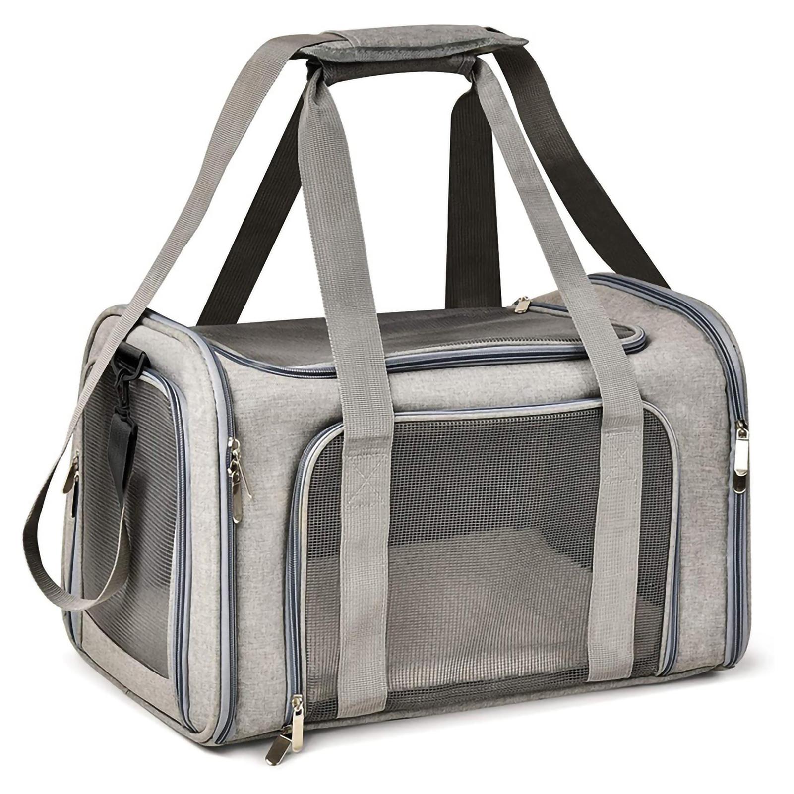 

1 Pc Portable Pet Bag Foldable Breathable Dogs Backpack Dog Carrier Bags for Small and Medium Cats Dogs Outgoing Travel Handbags