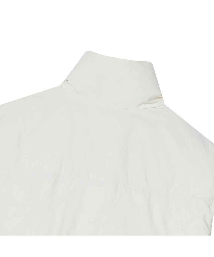 The Green Lab Semi-Overfit String Padded Vest [Ivory]