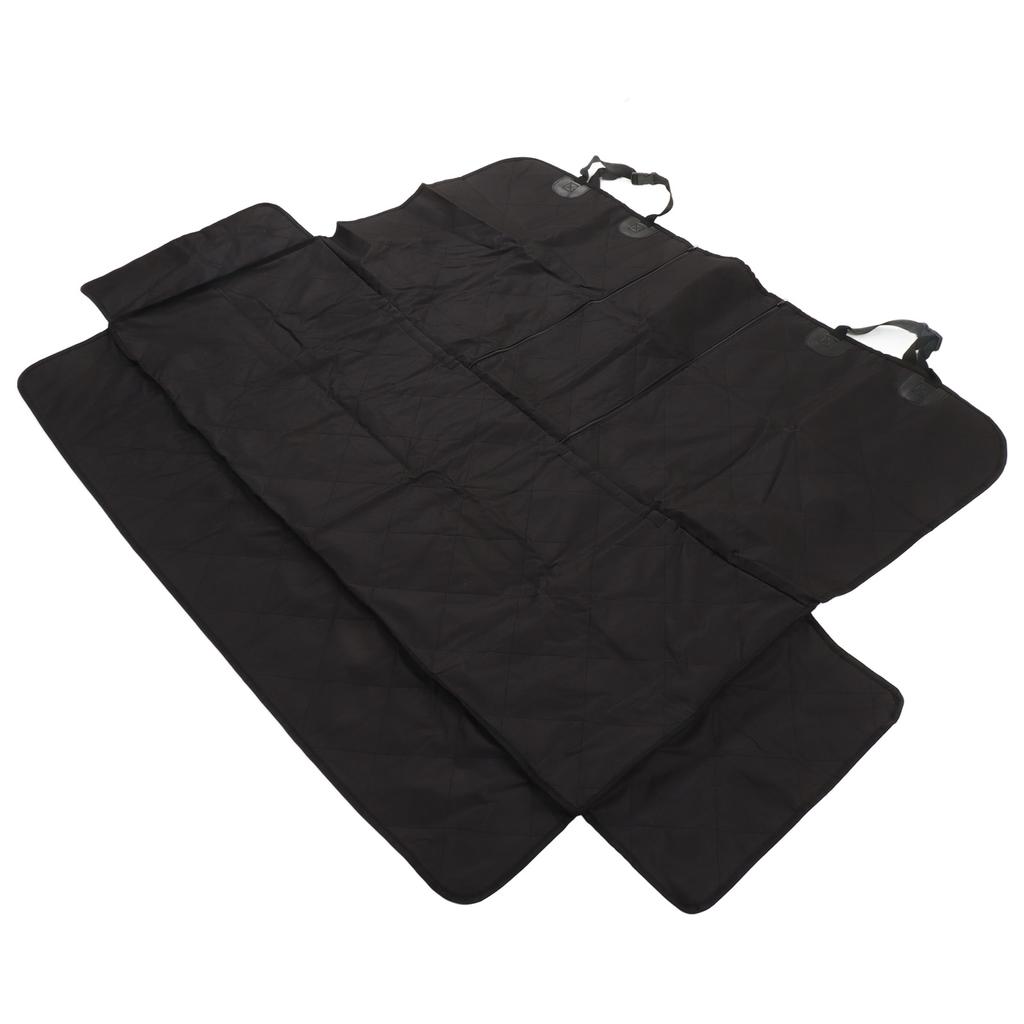 Hunde-Autositzbezug, weich, wasserdicht, Oxford-Stoff, atmungsaktiv, faltbar, für die Rücksitzbank des Autos für Haustiere