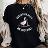 Godmother Goose On The Loose Tee, Funny Goose Mom Tee, Mother's Day Gift