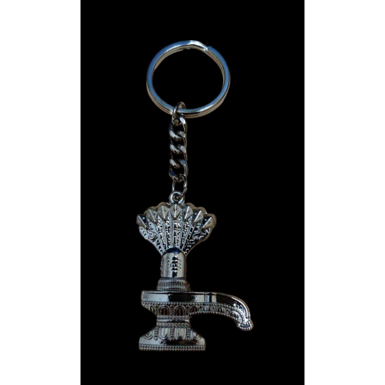 @ Double Sided Lord Shiva Shivling Metal Keychain For Car Bike Men Women Y876 MJ-402-60%OFF