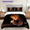Johnny Hallyday Music Album bedding, duvet cover, pillowcase, home decoration, birthday gift (1 * duvet cover+2 * pillowcase, coreless)