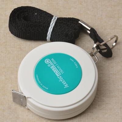 Centimeter Inch 1.5m Tape Measure Double Scale Retractable Keychain Tape Measur Tailor Craft Plastic Retractable Measuring Tape