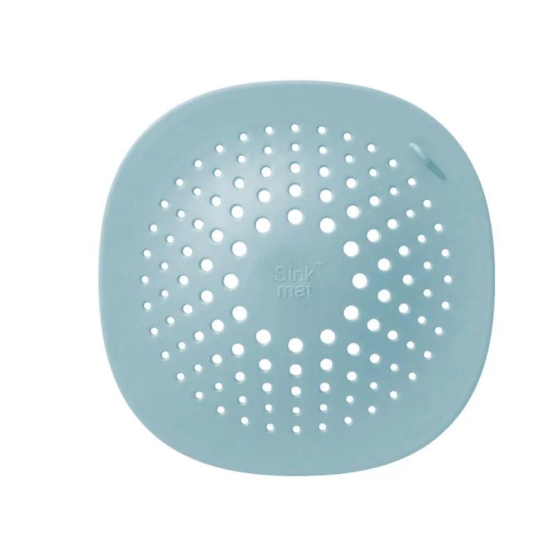 Multi-Purpose Sink Strainer, Anti-Clogging Drain Cover with Odor-Proof Design for Kitchen & Bathroom Durable Plastic Mesh Filter