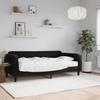 VidaXL Daybed with Mattress Black 90x190 Cm Velvet 3197054