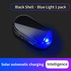 Car solar LED wireless anti-theft warning lamp flashing warning lamp alarm fake anti-theft decoration lamp