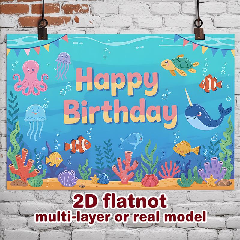 Party Backdrop Birthday Photo Booth Background Front Door Decor