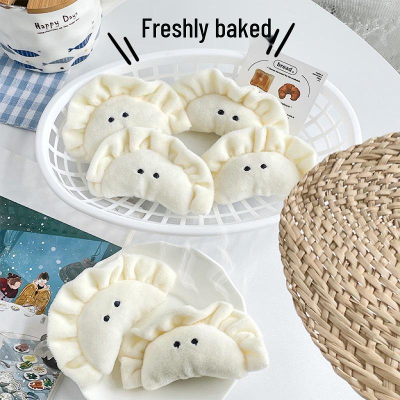 Llavero de Peluche de Bolas de Masa para el Solsticio de Invierno Kawaii: Lindo Colgante Navideño Regalo