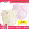 Breathable Pure Cotton Newborn Snap Diaper: Waterproof, Washable & Leakproof